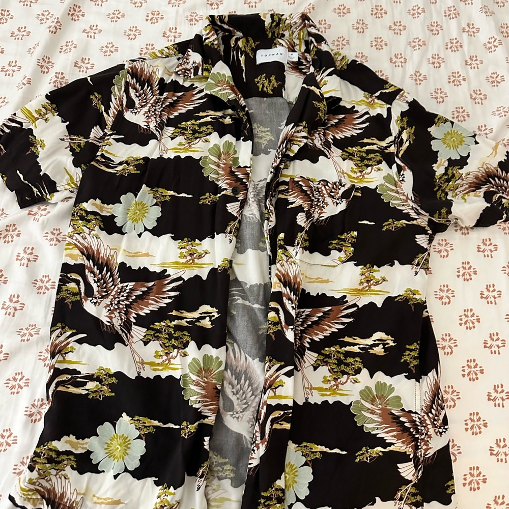 Top man summer shirt